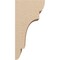 Ekena Millwork 8"W x 8"D x 16"H Wide New Brighton Rough Cedar Woodgrain TimberThane Corbel, Primed Tan CORUR08X08X16NEBRCPR - alternate 3